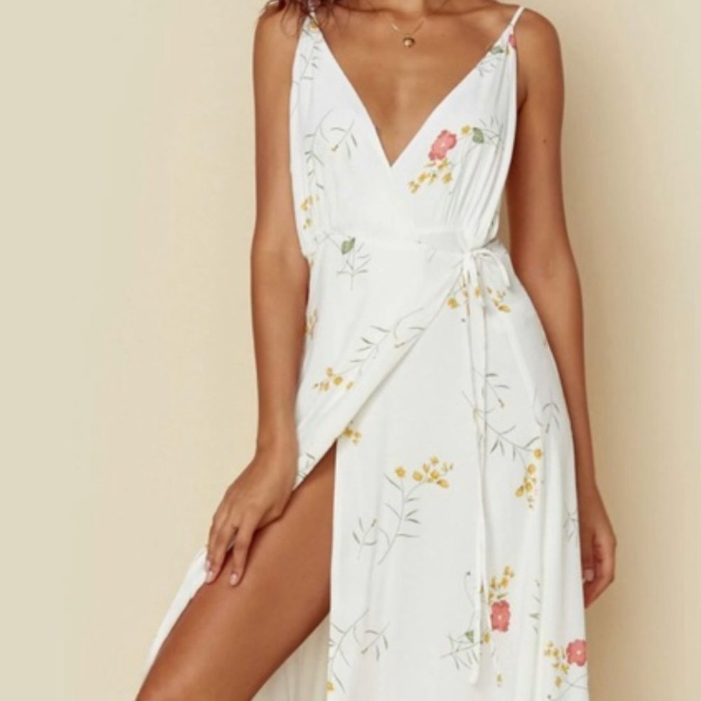Capulet white floral maxi dress - Size XS